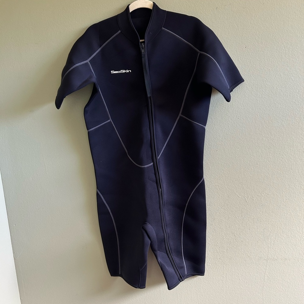 Sea Skin Black One Piece Wetsuit New Without Tags Sz XL